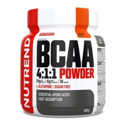 nápoj Nutrend BCAA 4:1:1 Powder 300g pomeranč