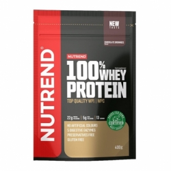 nápoj Nutrend 100% WHEY PROTEIN 400g čokoláda+kakao