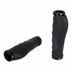 Gripy XLC Ergonomic GR-S07 140mm černo/šedé zajištění šrouby