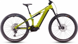 Elektrokolo CUBE STEREO Hybrid ONE44 HPC RACE flashlime´n´blue 2025