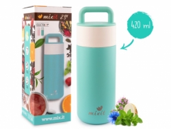 termoska Mixit 2go s čajovým sítkem 420ml mintová