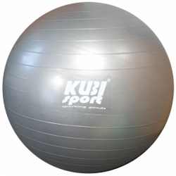 míč gymnastický Kubisport 850mm šedý