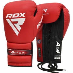 tréninkové rukavice RDX APEX šněrovací červené