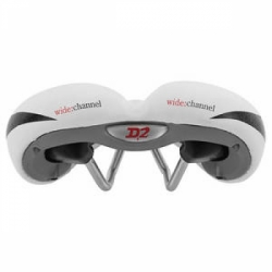 sedlo VELO WIDE Channel 270x175mm bílé