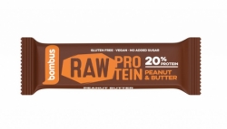 tyčinka Bombus Raw Protein 20% 50g arašídové máslo exp. 09/26