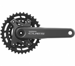 kliky Shimano CUES FC-U6000 2x9/10/11 36x22z 175mm černé original balení
