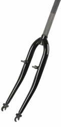 vidlice 26" 1 1/8" Fe závitová černá
