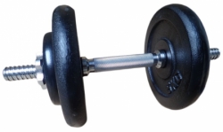 činka jednoruční 15kg 25mm
