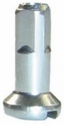 nipl CnSpoke mosaz 2x14mm stříbrný