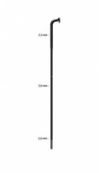 drát nerez Sapim Strong 2-2-2,3 x 264mm černý