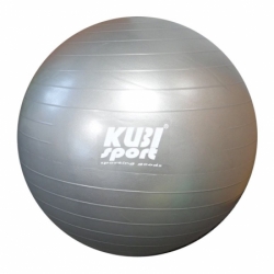 míč gymnastický Kubisport 750mm šedý