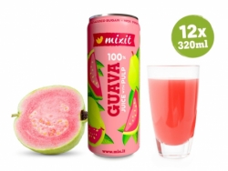 nápoj Mixit džus - 100% růžová guava s dužinou