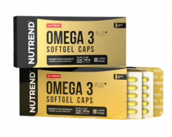 tablety Nutrend OMEGA 3 PLUS SOFTGEL 120tablet