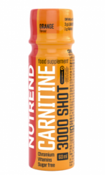 nápoj Nutrend Carnitine 3000 Shot 60ml pomeranč