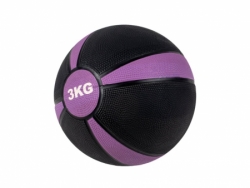 medicinbal 3kg purpurovo-černý