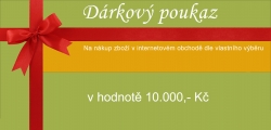 Dárkový poukaz - 10000 Kč