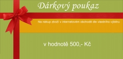 Dárkový poukaz - 500 Kč