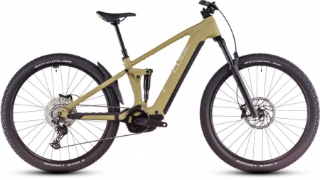 Elektrokolo CUBE STEREO Hybrid ONE22 RACE drygreen´n´olive 2025