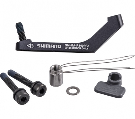 adaptér kotoučové brzdy Shimano zadní 140mm ploché upevnění original balení