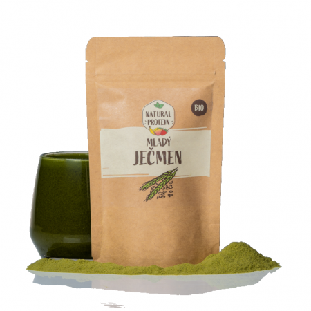 nápoj NaturalProtein mladý ječmen 80g