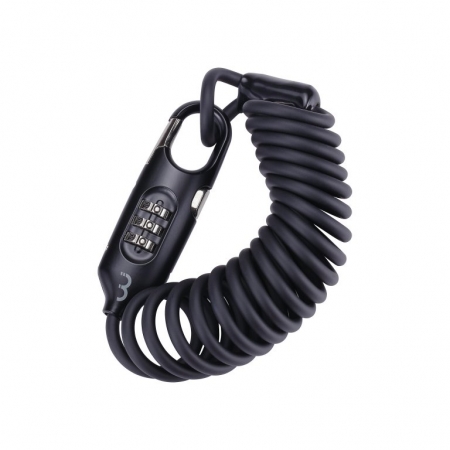 zámek BBB BBL-56 CoilSafe černý