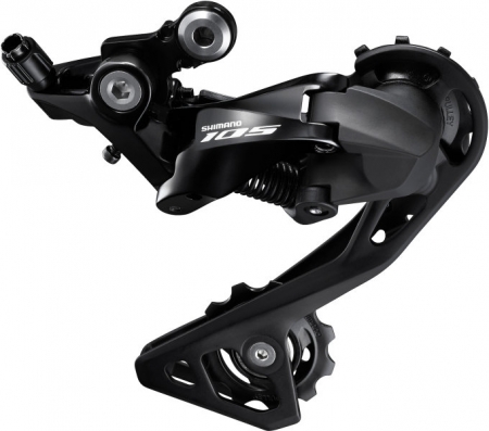 měnič SIL. 11k Shimano 105 RD-R7000 černý střední vodítko original balení
