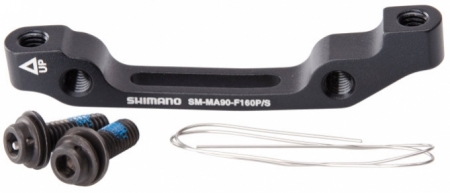 adaptér kotoučové brzdy Shimano přední 160mm standard ultimate original baleni