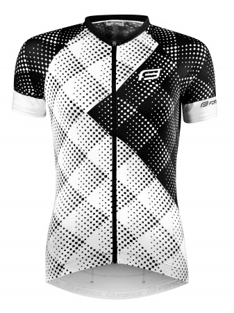 dres FORCE VISION LADY kr. rukáv, bílý L