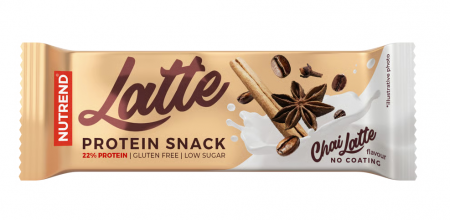 tyčinka Nutrend Latte Protein Snack chai latte 40g