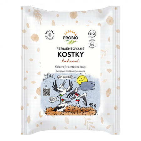 kostky Probio fermentované kakaové 40 g