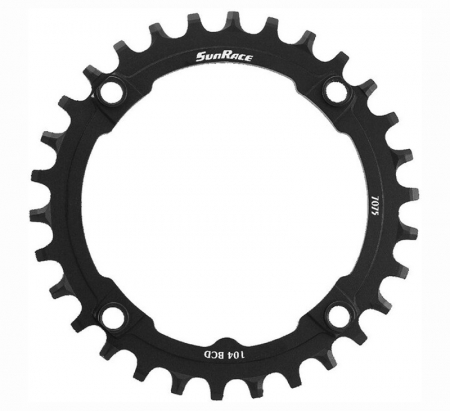 převodník 30z SunRace CRMX04.30 1x8-12 BCD104 ALU