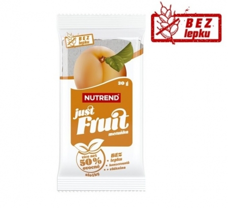 tyčinka Nutrend JUST FRUIT meruňka 30g
