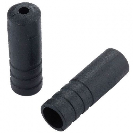 koncovka bowdenu Jagwire open 4mm alloy černá 100ks