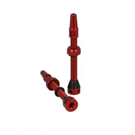 ventilek CST Tubeless červený 2ks FV60mm