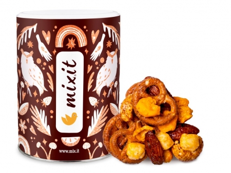 mix Crunchy Mixit sýr, oříšky a preclíky s medem a chilli 300g