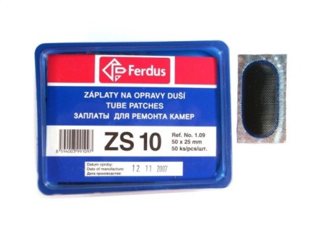 záplaty Ferdus ZS10 50x25 50ks