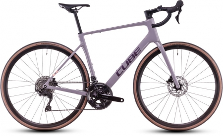 Silniční kolo CUBE ATTAIN C:62 RACE plumgrey 'n' brink 2025