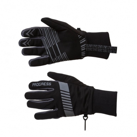 rukavice Progress SNOWSPORT GLOVES černo/šedé