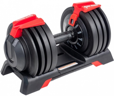 činky nastavitelné Acra sada 31 kg 3v1