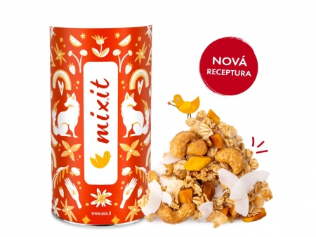 granola z pece - exotické ovoce a kešu Mixit 450g