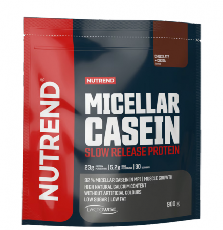 nápoj Nutrend MICELLAR CASEIN 900g čokoláda+kakao