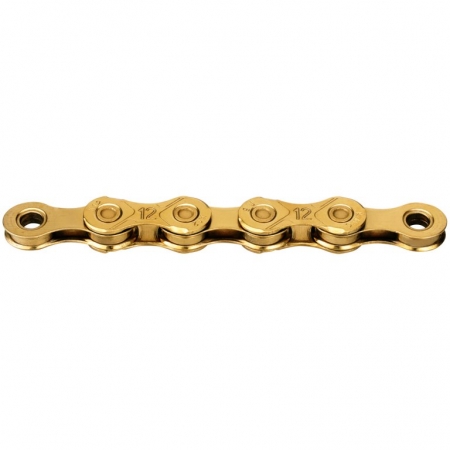 řetěz KMC X12 zlatý 126čl. BOX