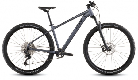 Horské kolo CUBE REACTION SLX metallicgrey´n´black 2026