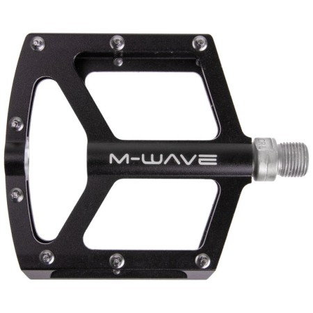pedály M-Wave FLAT standard závit 9/16" černé