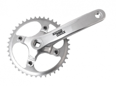 kliky Sturmey-Archer FCS720 1x 42z 170mm stříbrné bez krytu