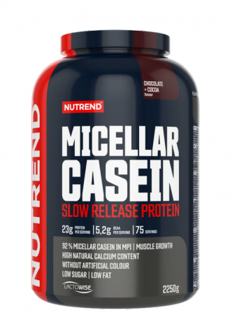 nápoj Nutrend MICELLAR CASEIN 2250g čokoláda+kakao
