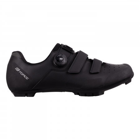 tretry FORCE MTB REVO 2, černé 42