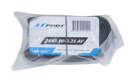 Duše PRO-T 29x1,90-2,35 (47/57-622/630) AV v PE sáčku