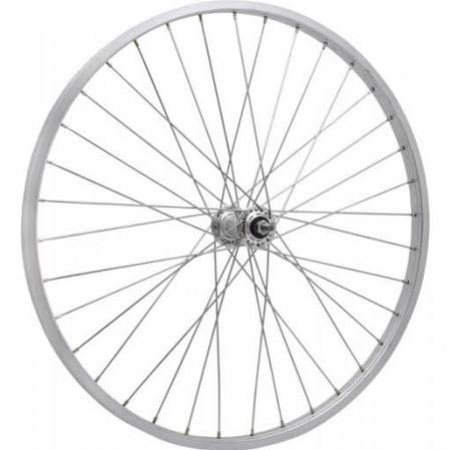 kolo zapletené 24" 507-21 přední 36 děr stříbrné CnSpoke