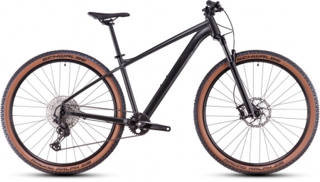 Horské kolo CUBE REACTION SLX slateblack 'n'black 2025